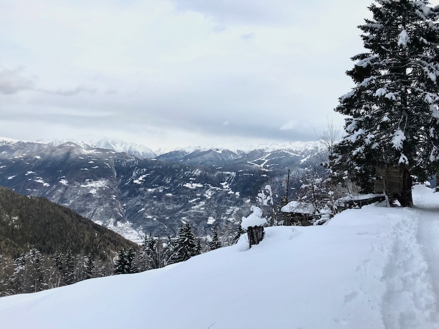 Ho ciaspolato al Gusta e Vai | Blog di Valendario Valtellinese